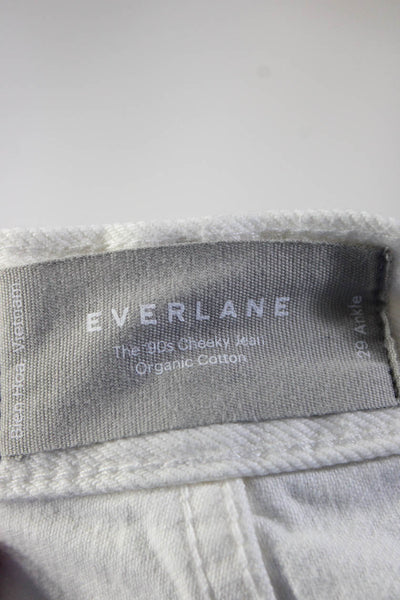 Everlane Womens The ’90s Cheeky® Jean  Bone  Size 29C