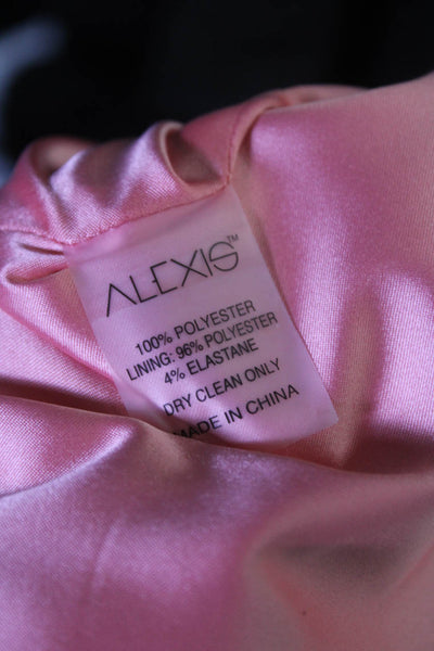 Alexis Women's Midrise Zip Closure Silky Lined Dress Short Carol Size S