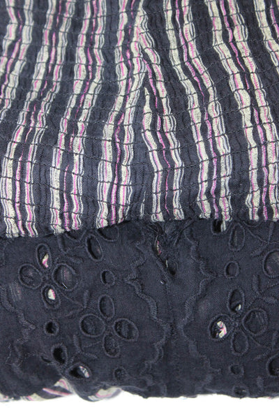Rebecca Taylor Womens Back Zip Cap Sleeve Snakeskin Print Dress Gray Size 2