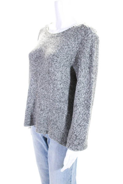 Lou & Grey Womens Pullover Long Sleeve Scoop Neck Sweatshirt Gray Size Large