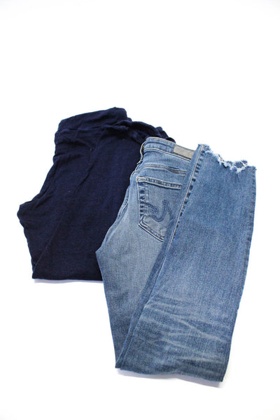 Sundry AG Womens Jogger Pants Skinny Jeans Blue Cotton Size 2 25 Lot 2