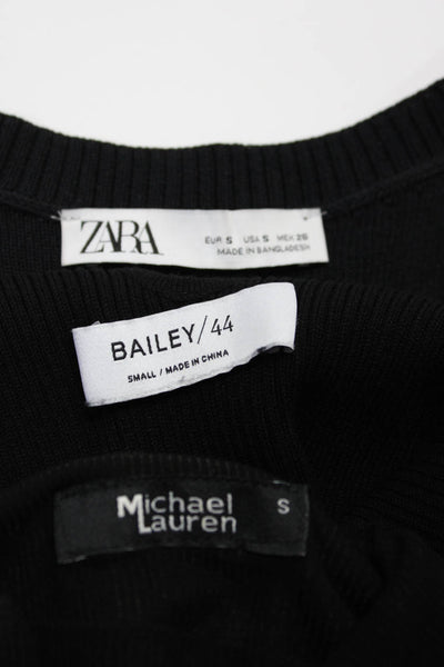 Bailey 44 Zara Michael Lauren Womens Black Sleeveless Blouse Top Size S lot 3