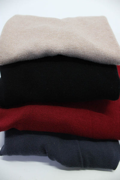 Zara Womens Brown Crew Neck Short Sleeve Knit Blouse Top Size S M L Lot 4