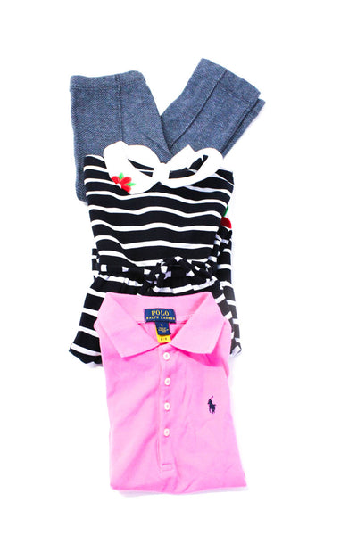 Polo Ralph Lauren Florence Eiseman Il Gufo Girls Dress Pink Top Size 5 4 lot 3