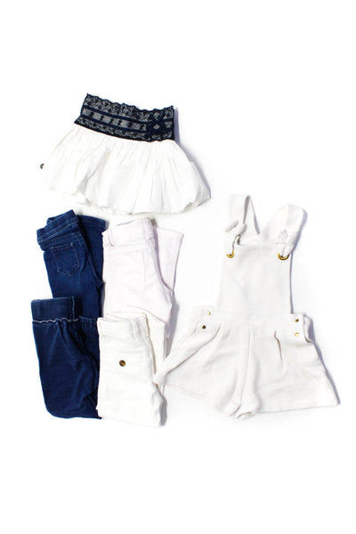Appaman IKKS Vineyard Vines Girls Jeans Pants Skirt Blue White Pink 2-4 Lot 5
