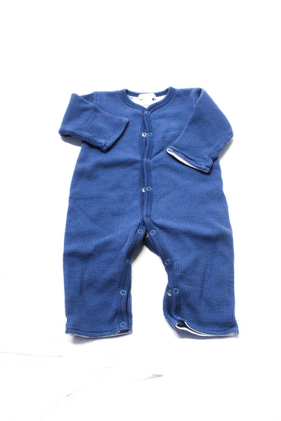 Splendid Monica & Andy Kissy Kissy Boys Blue Striped  Size 0-3 lot 5