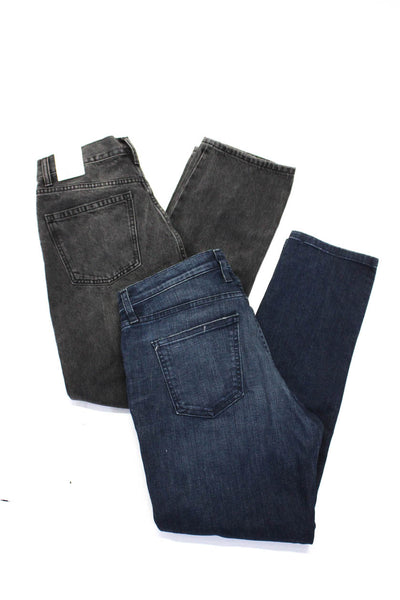 Current/Elliott Zara Womens The Fling High Rise Jeans Blue Black Size 29 6 Lot 2