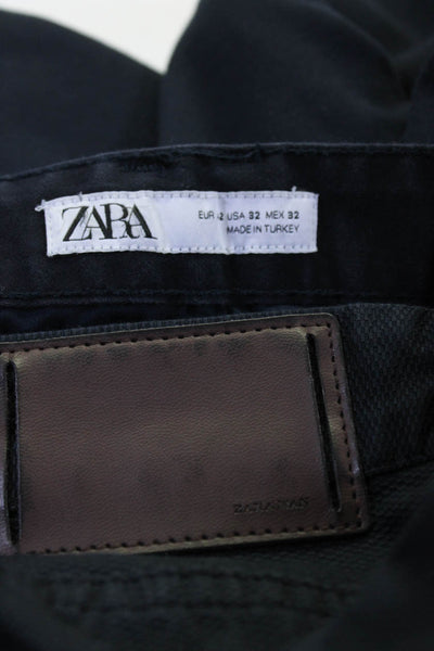 Zara Essentials Zara Womens Jeggings Sweatpants Trousers Blue Size 32 31 M Lot 3