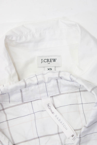 Babaton J Crew Womens Shirts White Size Extra Extra Small Extra Small Lot 2