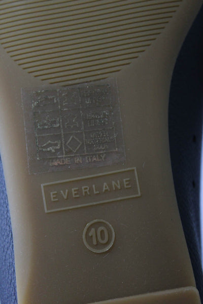 Everlane Womens Black The Italian Leather Day Glove  Size 10