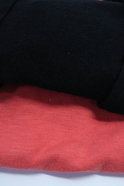 J Crew Women's Long Sleeves Tie Waist Pullover Sweater Orange Size S Lot 2