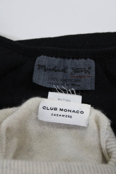 Club Monaco Women's Turtleneck Long Sleeves Pullover Sweater Beige Size S Lot 2