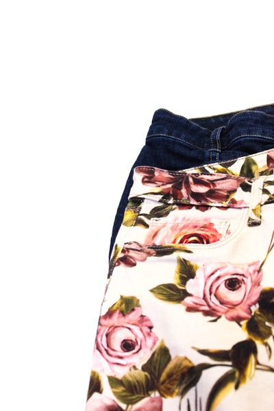 L'Agence Vilagallo Womens Skinny Bootcut Pants Jeans Pink Size EUR38 26 Lot 2
