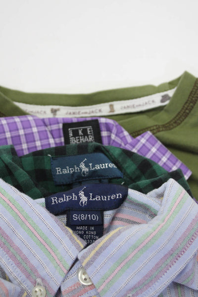 Ralph Lauren Ike Behar Childrens Boys Button Up T Shirt Size 6 7 10 Small Lot 4