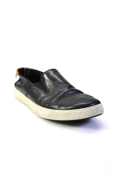 Cole Haan Grand.OS Mens Black Leather Slip On Fashion Sneakers Shoes Size 10M