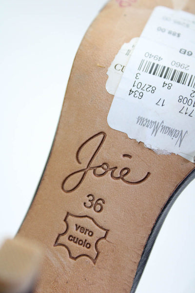 Joie Womens Suede Frayed Back Zipped Open Toe Stiletto Heels Purple Size EUR36