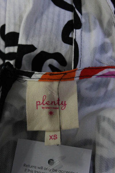 Plenty Women's V-Neck Sleeveless Smocked Tiered Floral Maxi Dress Size XS