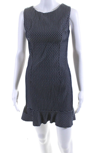 Bailey 44 Women's Sleeveless Tiered Hem Mini Dress Polka Dot Dress Size 4