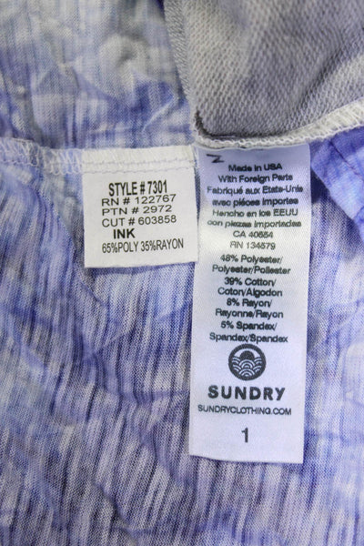 Sundry Women's Crewneck Long Sleeves Pullover Sweatshirt Multicolor Size 1 Lot 2