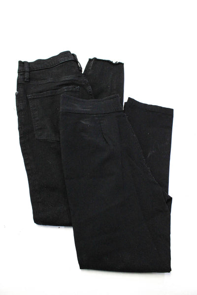 Madewell Who What Wear Womens Skinny Pants Jeans Black Size 28 8 Lot 2