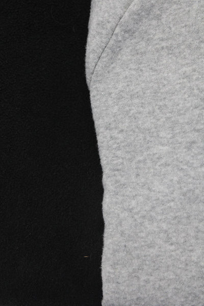 J Crew Vineyard Vines Womens Sweatshirt Fleece Top Gray Black Size XS L Lot 2