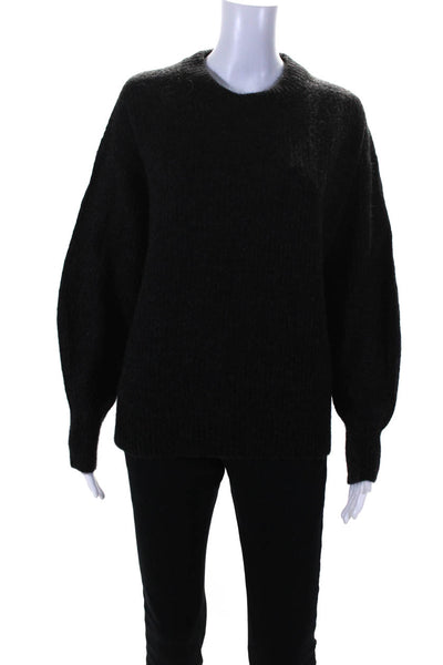Everlane Womens High Neck Oversize Pullover Sweater Black Size Medium