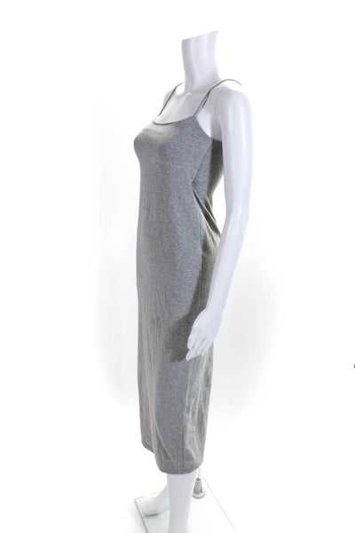 Reformation Jeans Womens Gray Scoop Neck Sleeveless Midi Pencil Dress Size XS