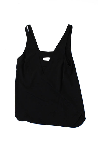 Amanda U. J Crew Cooper & Ella Womens Tank Tops Black Size Small 2 Large Lot 3