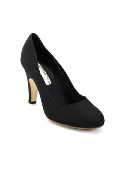 Slow And Steady Wins The Race Women's Pound Toe Cone Heels Pumps Black Size 8