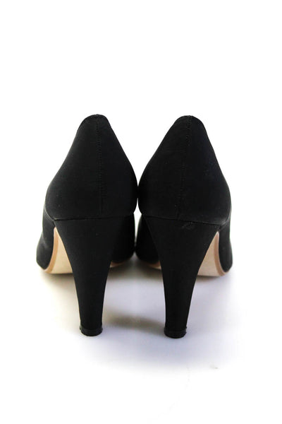 Slow And Steady Wins The Race Women's Pound Toe Cone Heels Pumps Black Size 8