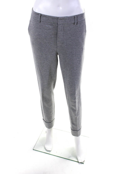 Closed Women's Button Closure Straight Leg Casual Pant Gray Size 26