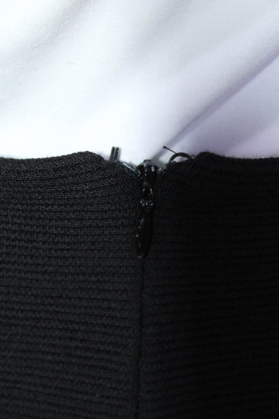 Graeme Black Womens Button Down Skirt Suit Black Wool Size EUR 46/44