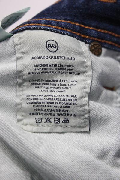 Adriano Goldschmied Womens Denim Mid-Rise Slim Skinny Dylan Jeans Blue Size 32