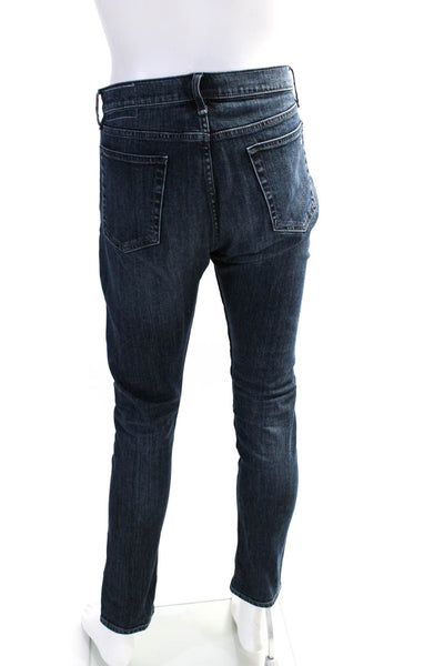 Rag & Bone Mens Dark Wash Fit 1 Skinny Jeans Blue Denim Size 33x32