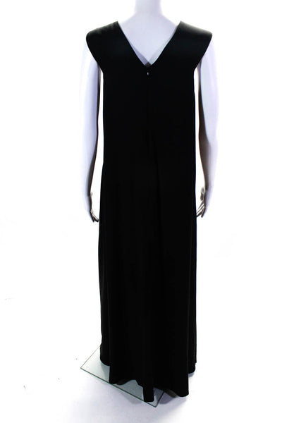 Opening Ceremony Women's Sleeveless V Neck Maxi Dress Black Size S