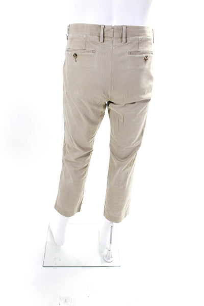 Polo Ralph Lauren Men's Flat Front Straight Leg Chino Pant Khaki  Size 34