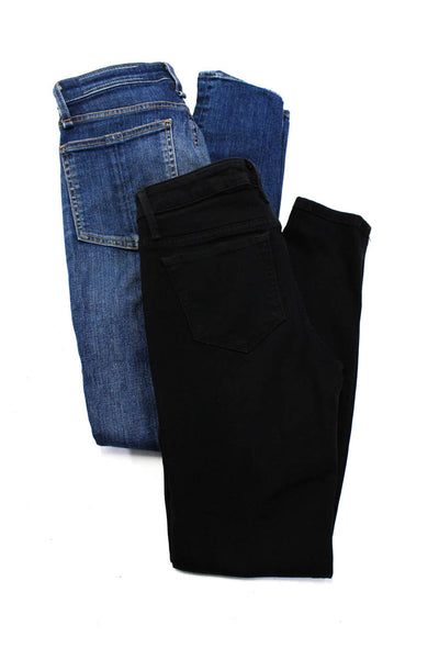 Joes Women's Midrise Five Pockets Skinny Denim Pant Black Size 25 Lot 2