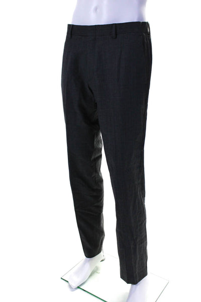 J Crew Mens Ludlow Slim Straight Leg Dress Pants Gray Wool Size 32X32