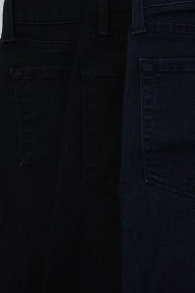 Just Black Frame J Brand Womens Cotton Skinny Leg Jeans Blue Size EUR24 25 Lot 3