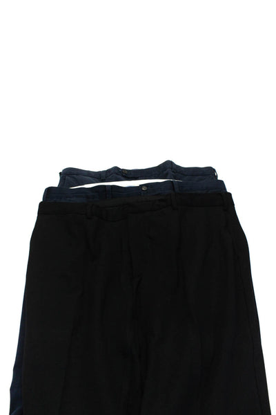 Polo Ralph Lauren Brooks Brothers Mens Jogger Dress Pants Black Size EUR40 Lot 3