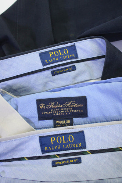 Brooks Brothers Polo Ralph Lauren Mens Cotton Dress Pants Beige Size EUR40 Lot 3