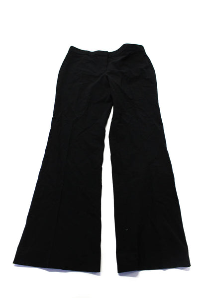 Saks Fifth Avenue Elie Tahari Womens Brown Linen Wide Leg Pants Size 10 8 LOT 2