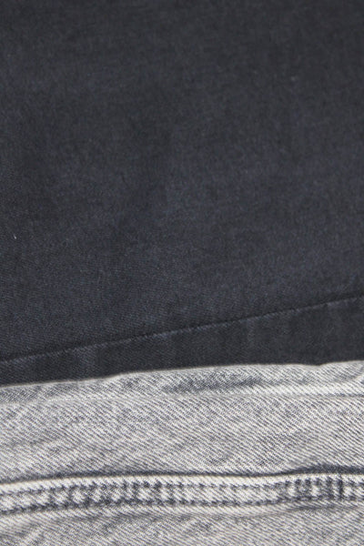 Zara Women's Midrise Five Pockets Bootcut Denim Pant Black Size 16 Lot 2
