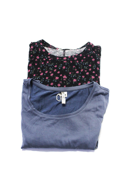 Rag & Bone Banana Republic Womens Floral Short Sleeve Tee Shirt Size Small Lot 2