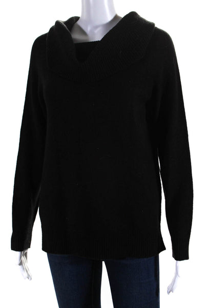 Feel The Piece Women's Turtleneck Long Sleeves Pullover Sweater Black Size XS