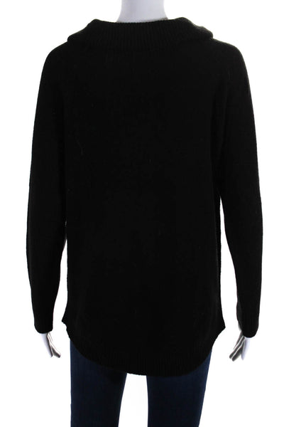 Feel The Piece Women's Turtleneck Long Sleeves Pullover Sweater Black Size XS