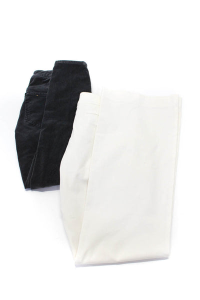 Lily Pulitzer Pilcro Womens Cotton Straight Skinny Pants White Size 2 25 Lot 2