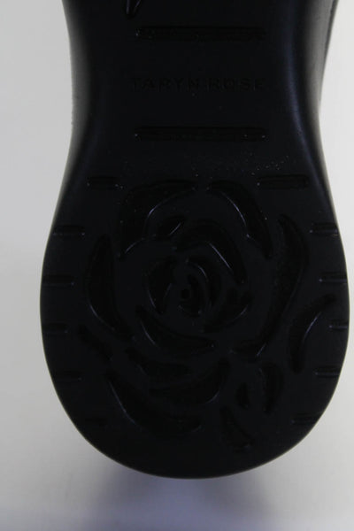 Taryn Rose Women's Pointed Toe Strappy Slip-On Casual Shoe Black Size 6.5