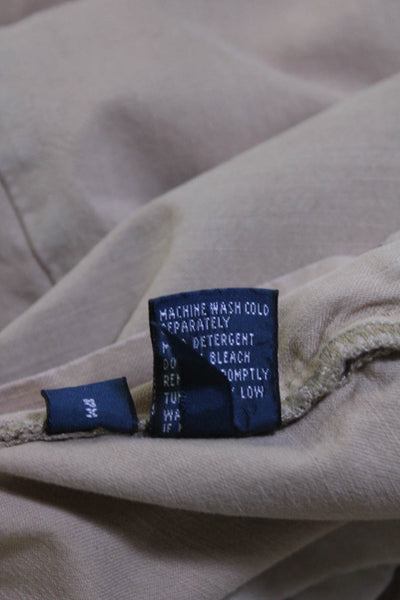 Polo Ralph Lauren Mens Zipper Fly Slim Cut Jeans Brown Cotton Size 36x32