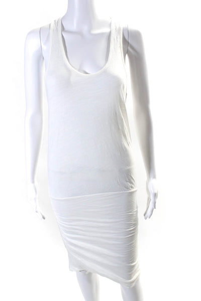 Sundry Womens White Scoop Neck Sleeveless Drop Waist Dress Size 1 lot 2
